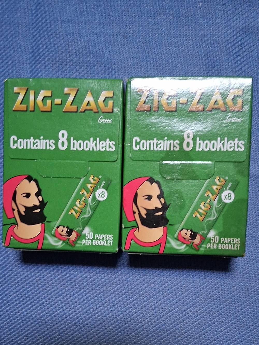 Green Rolling Papers Pack - Green